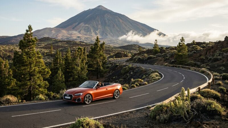 Audi A5 Cabrio op Tenerife: rijtest