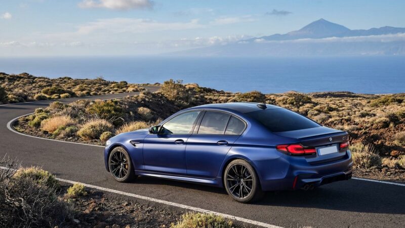 BMW M5 Competition op Tenerife: rijtest