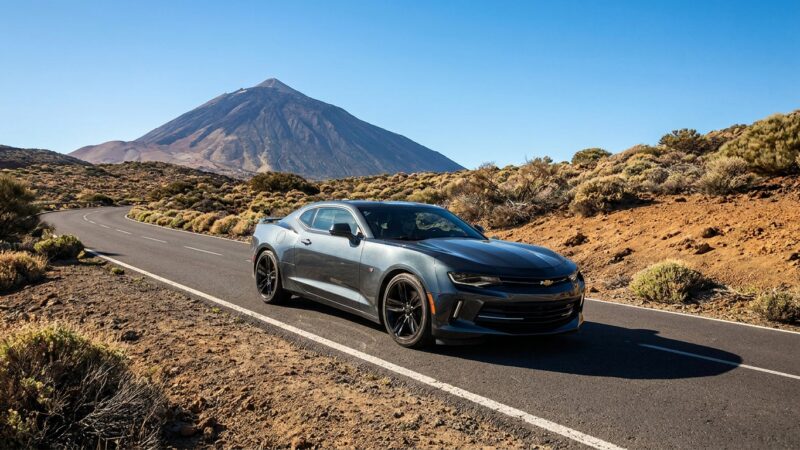 Chevrolet Camaro op Tenerife: rijtest
