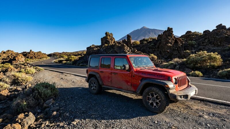 Jeep Wrangler Rubicon op Tenerife: rijtest