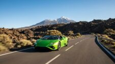 Lamborghini Huracán EVO Spyder op Tenerife