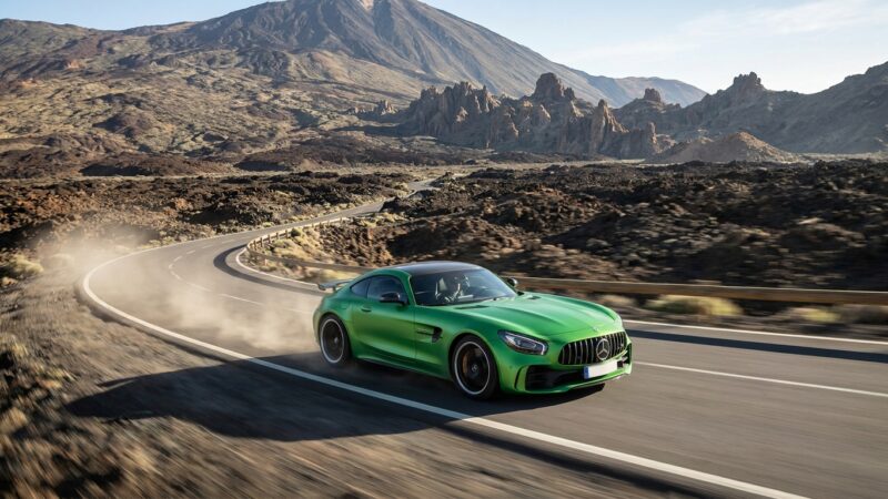 Mercedes-AMG GT R Coupé op Tenerife: rijtest