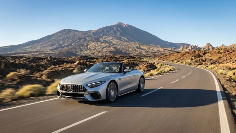 Mercedes-AMG SL 63 op Tenerife: rijtest