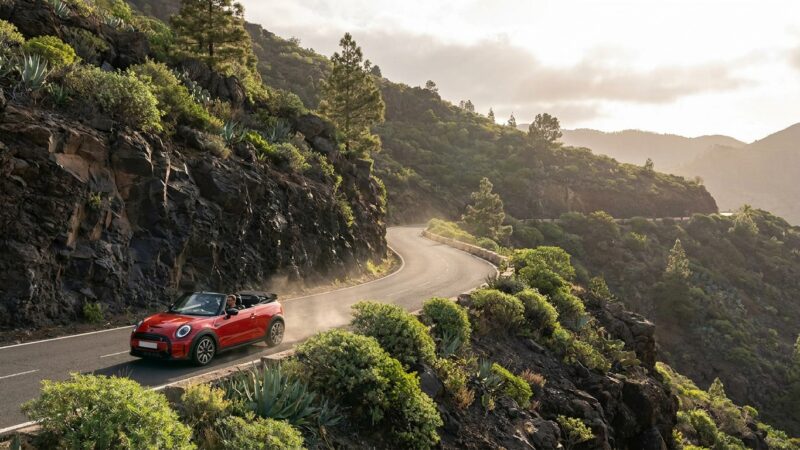 MINI Cabrio op Tenerife: wegen en tips