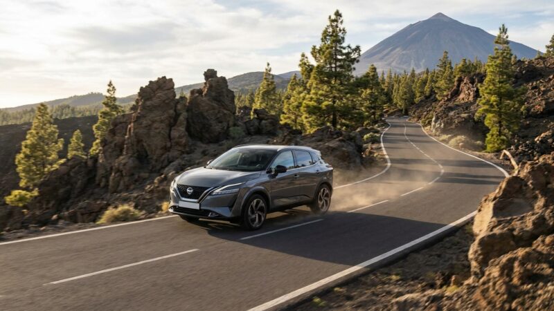 Nissan Qashqai op Tenerife: rijtest