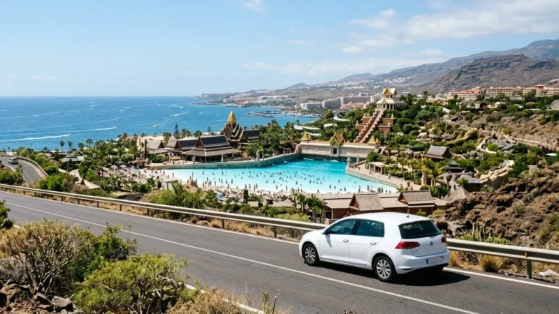 Siam Park op Tenerife: tickets, glijbanen en auto (2026)